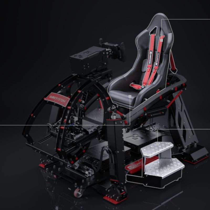 Qubic System QS-V20 Motion System – Moving Racing Simulator