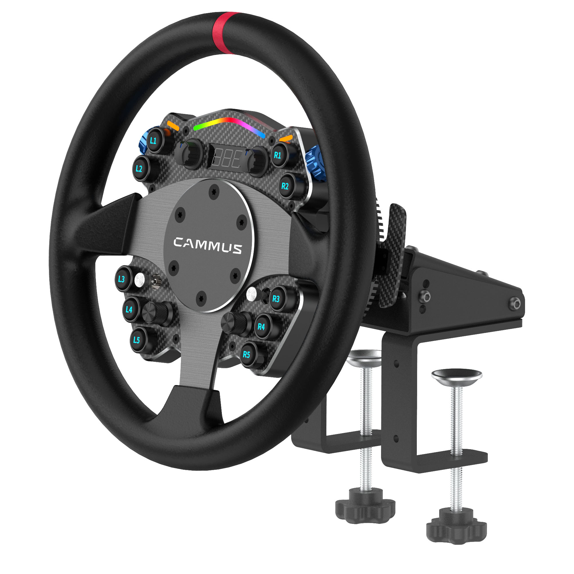 Cammus C12 Direct Drive Steering Wheel Set + LC100 Pedal Set