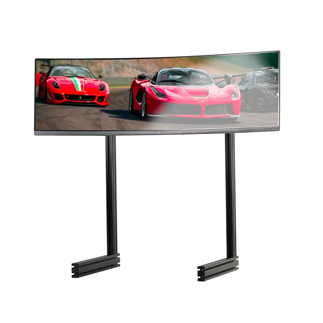 ELITE FREE STANDING SINGLE MONITOR STAND BLACK EDITION