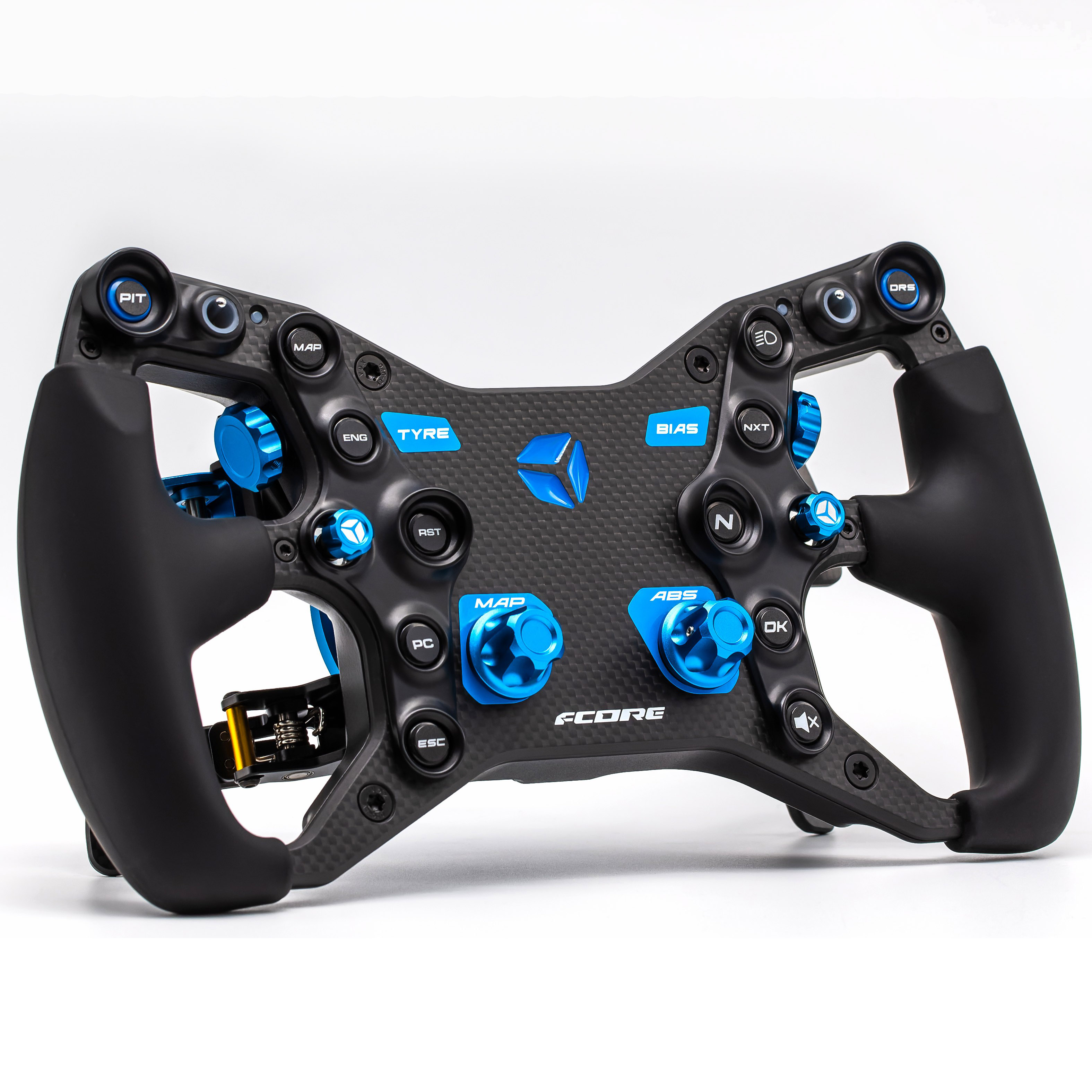 Cube Controls F-Core EVO Formula Blue Steering Wheel