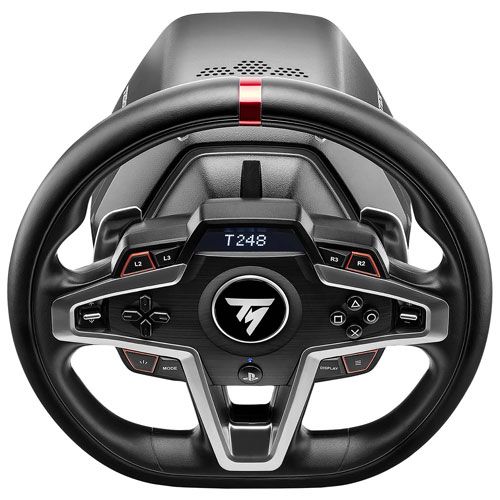 Thrustmaster T248 Steering Wheel Set – Compatible with PC / PS4 / PS5