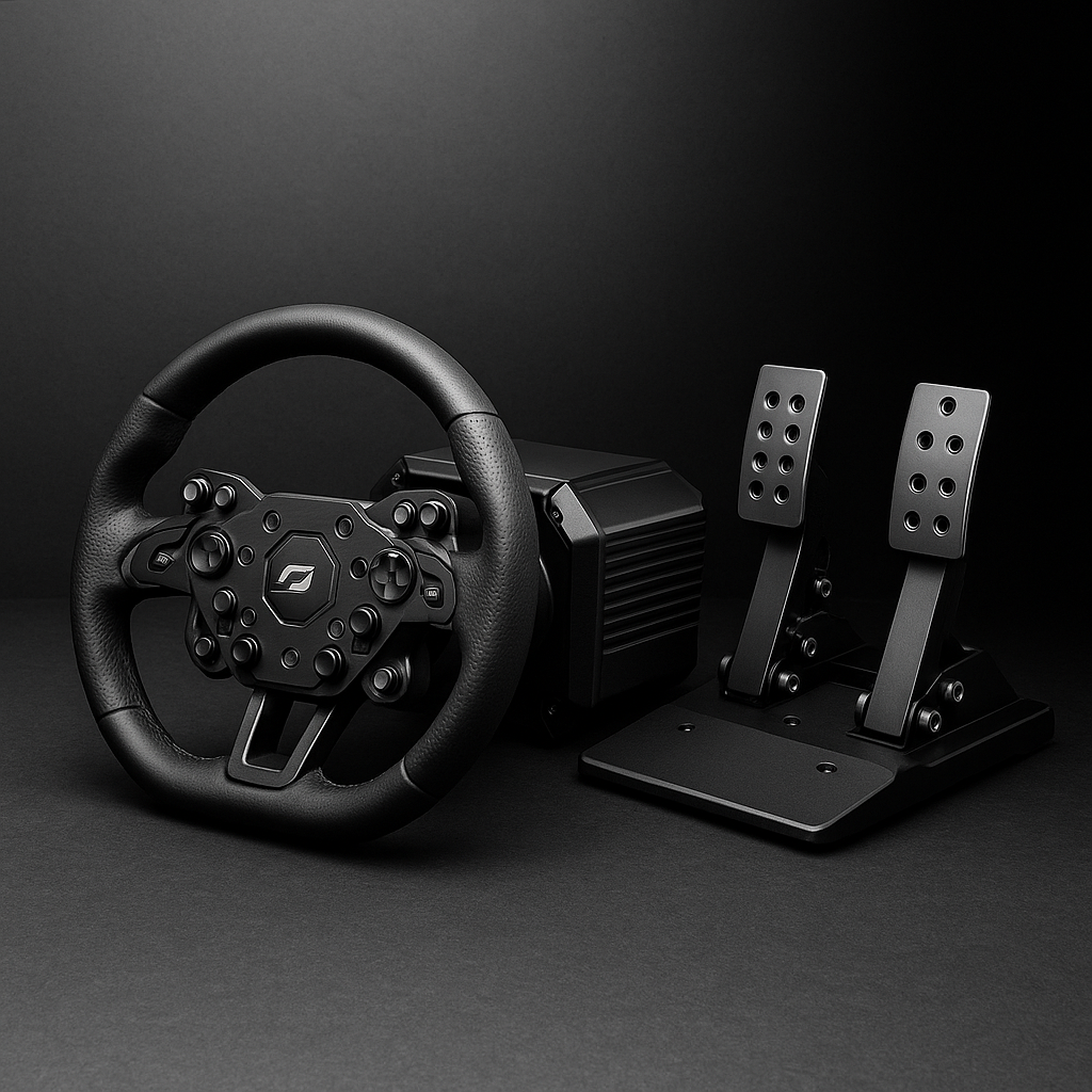MOZA Racing DD R5 Direct Drive Racing Steering Wheel Set – 5 Nm Torque Bundle Set