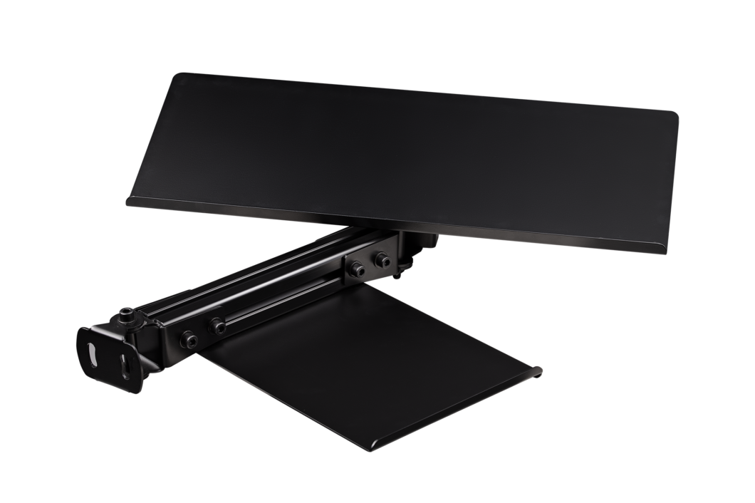 ELITE KEYBOARD AND MOUSE TRAY Black Edition