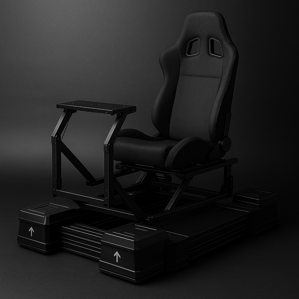 Next Level Racing V3 + Traction Plus + GT Track – Moving Racing Simulator