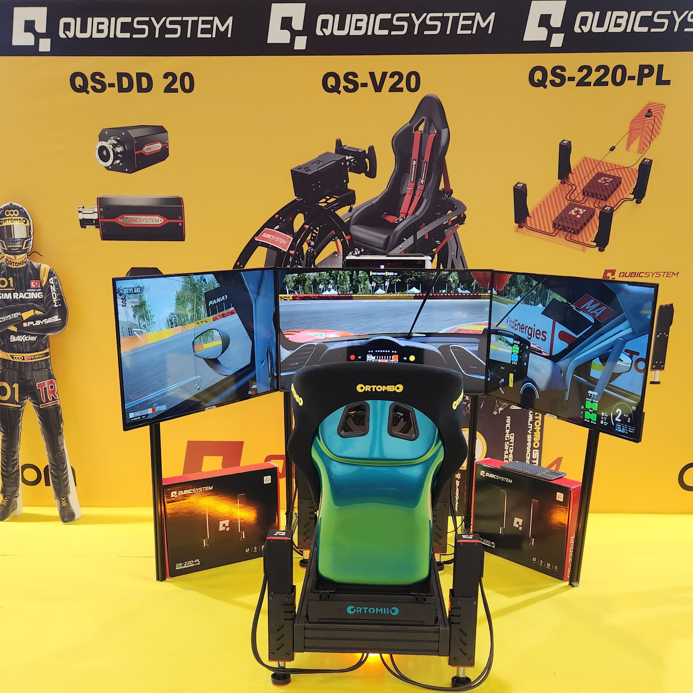 Qubic System QS-220 Motion System – Moving Racing Simulator