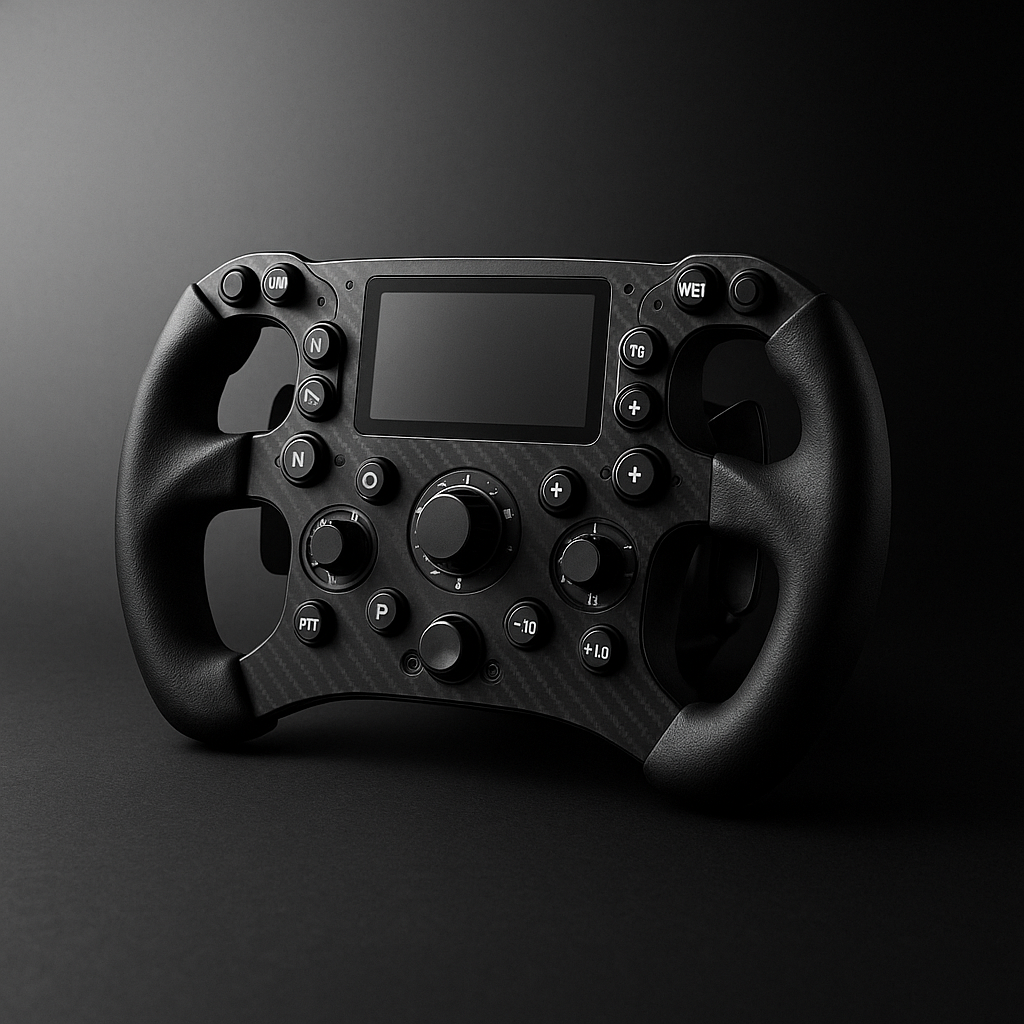 EMC V 2.5 F1 Steering Wheel – Compatible with Thrustmaster TS-PC