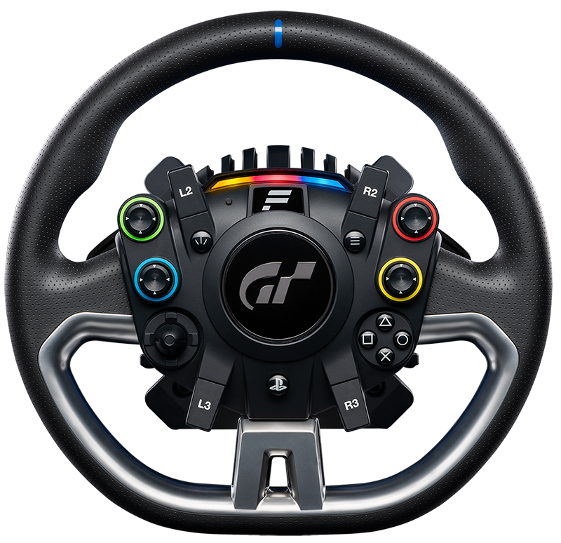 Fanatec Gran Turismo DD Pro Premium Bundle – Direct Drive Steering Wheel Set Compatible with PC / PS / Xbox