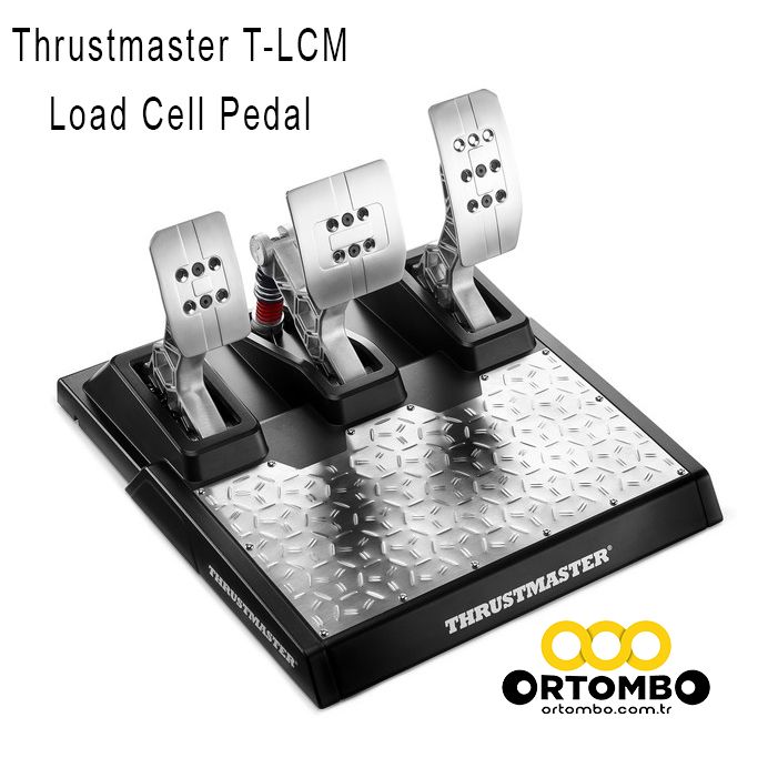 Thrustmaster T-LCM Load Cell & Hall Effect Pedal Set – Compatible with PC, PS4, Xbox