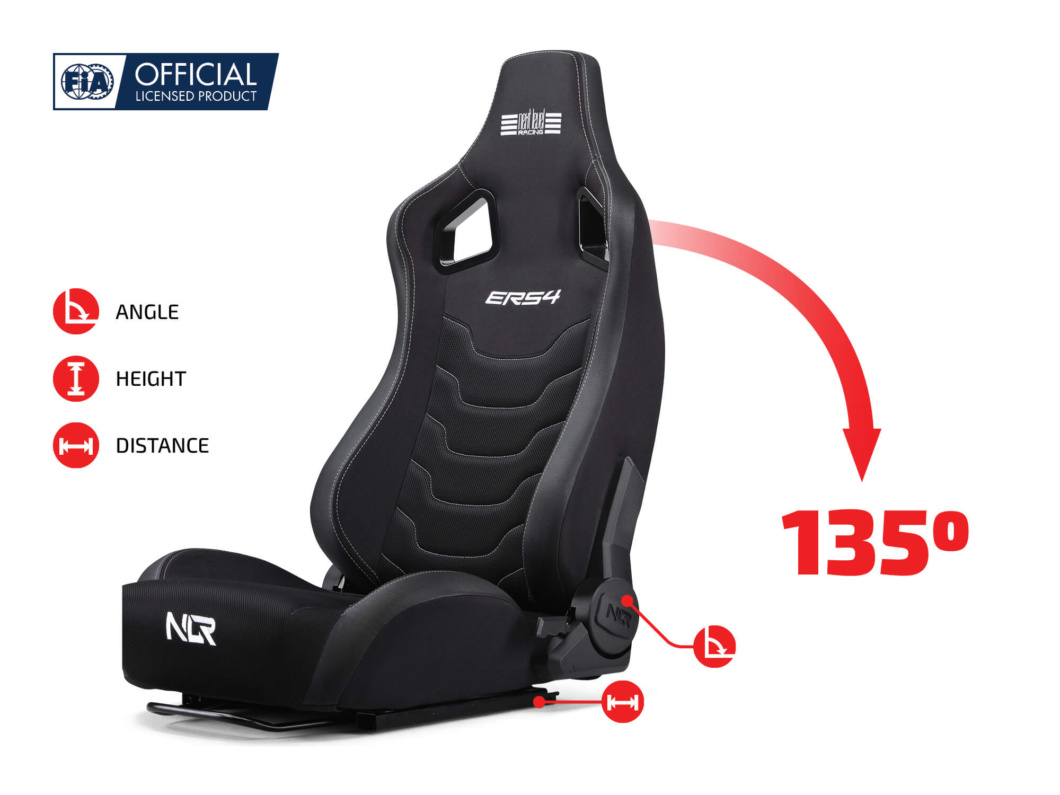 ERS4 Elite Reclining Seat Fabric & SimAero Mesh Edition