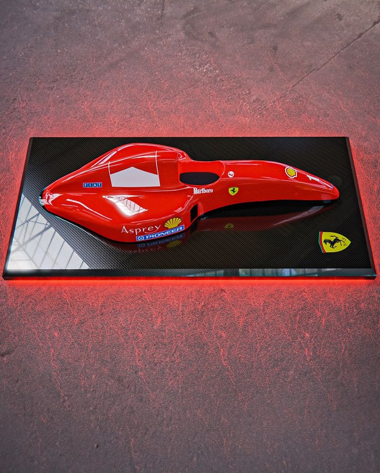 Illuminated Wall Decor – Formula 1 Models: F1 Senna, Schumacher, Mercedes, Red Bull