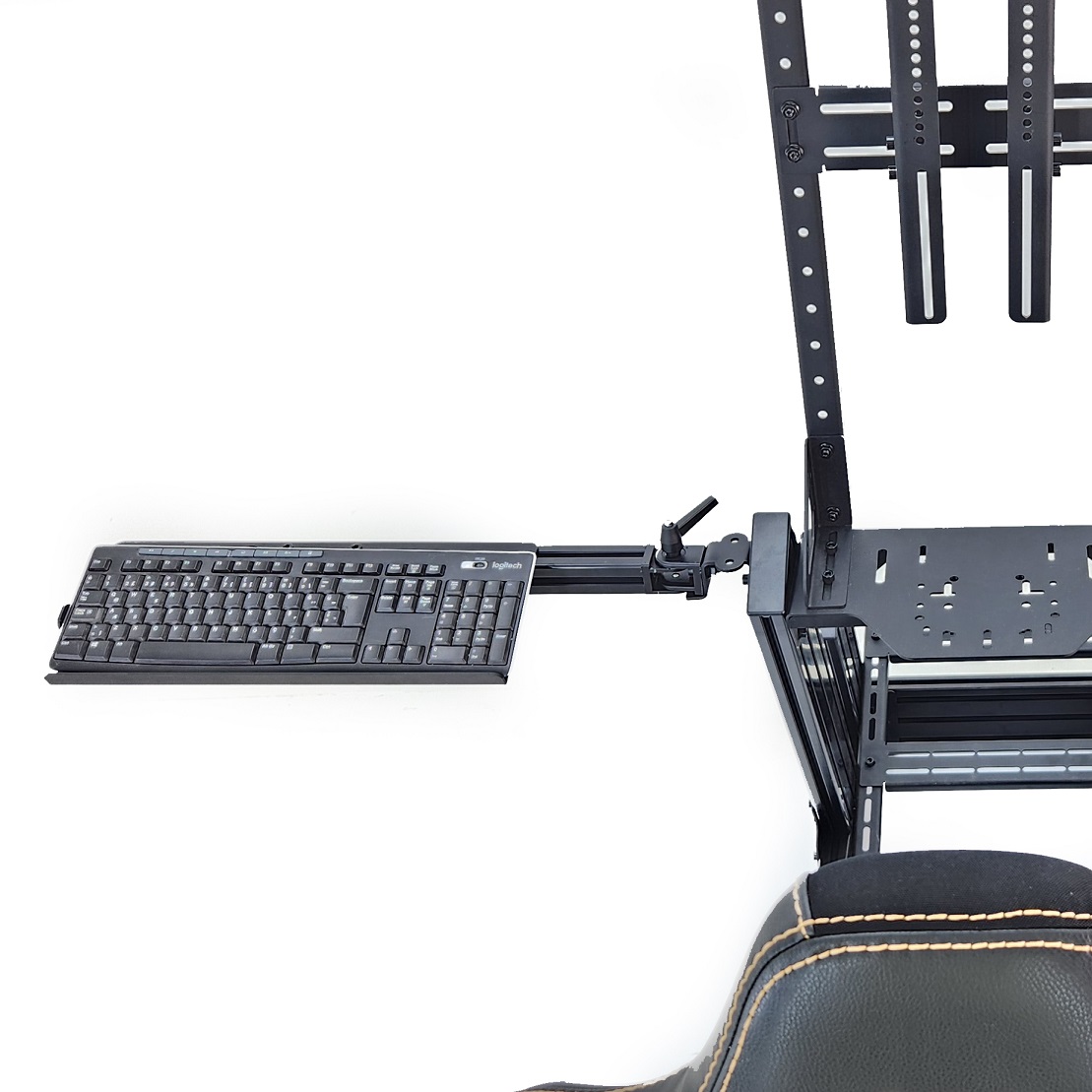 Orthombo Mouse and Keyboard Mount V2 – Compatible with DD, GT, GTR, and SRS Cockpits