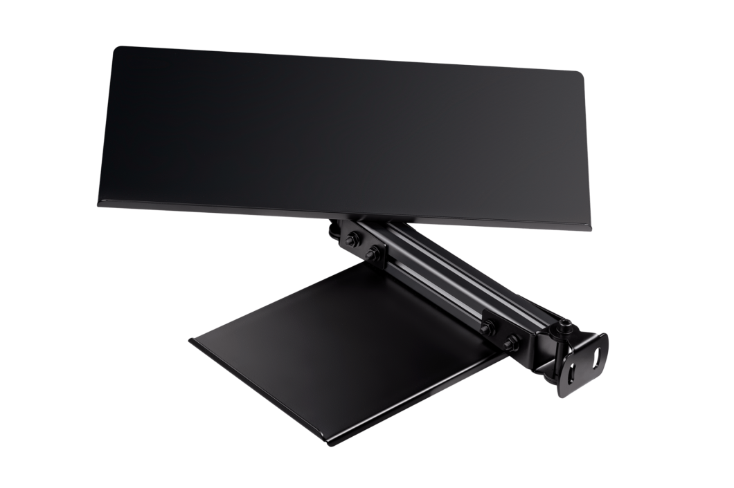 F-GT Elite Keyboard & Mouse Tray Carbon Grey