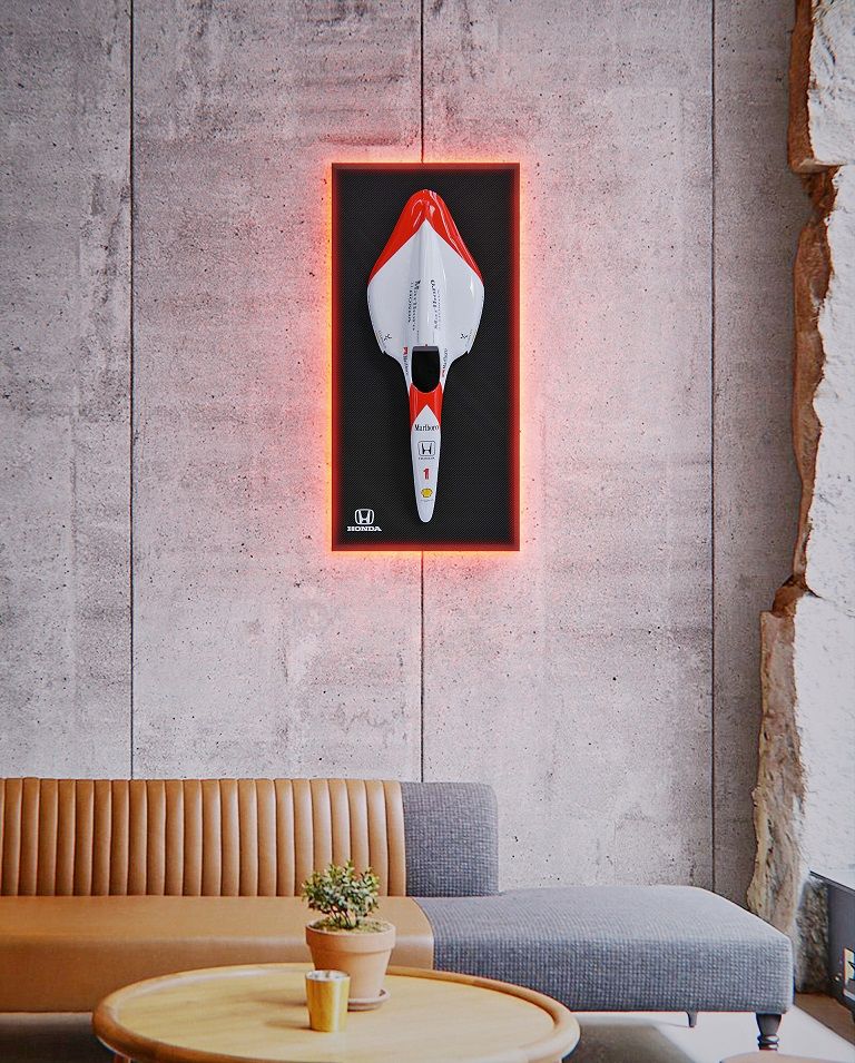 Illuminated Wall Decor – Formula 1 Models: F1 Senna, Schumacher, Mercedes, Red Bull