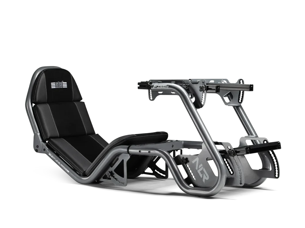 F-GT Pro Formula and GT Racing Simulator Cockpit Grey Edition