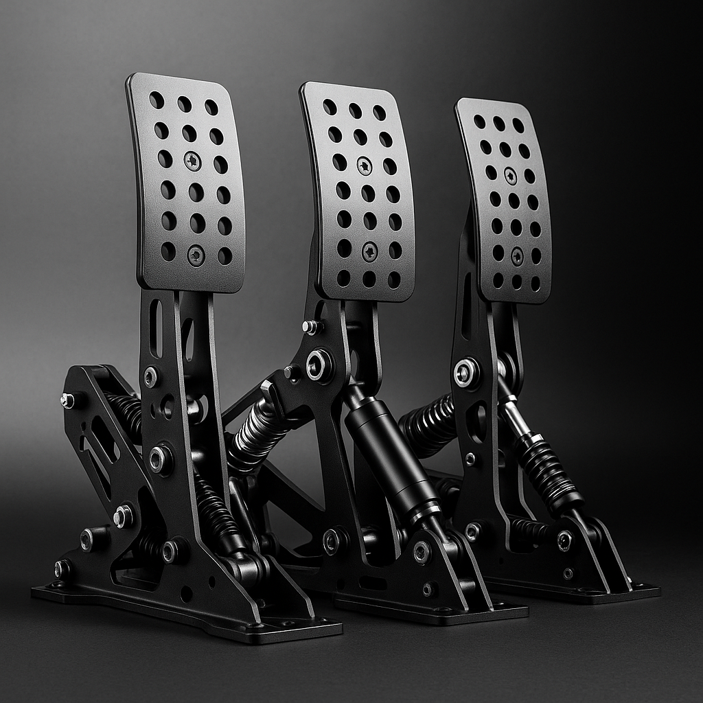 Spardox SR-GTPH 200kg Load Cell Triple Pedal Set with Hydraulic Rods (PC)