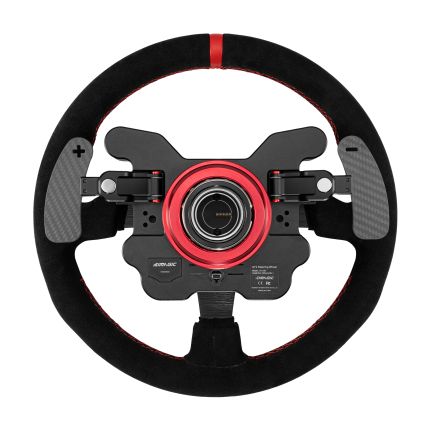 Simagic GT1 33cm Alcantara Steering Wheel (GT1-SR-A) – Includes HUB