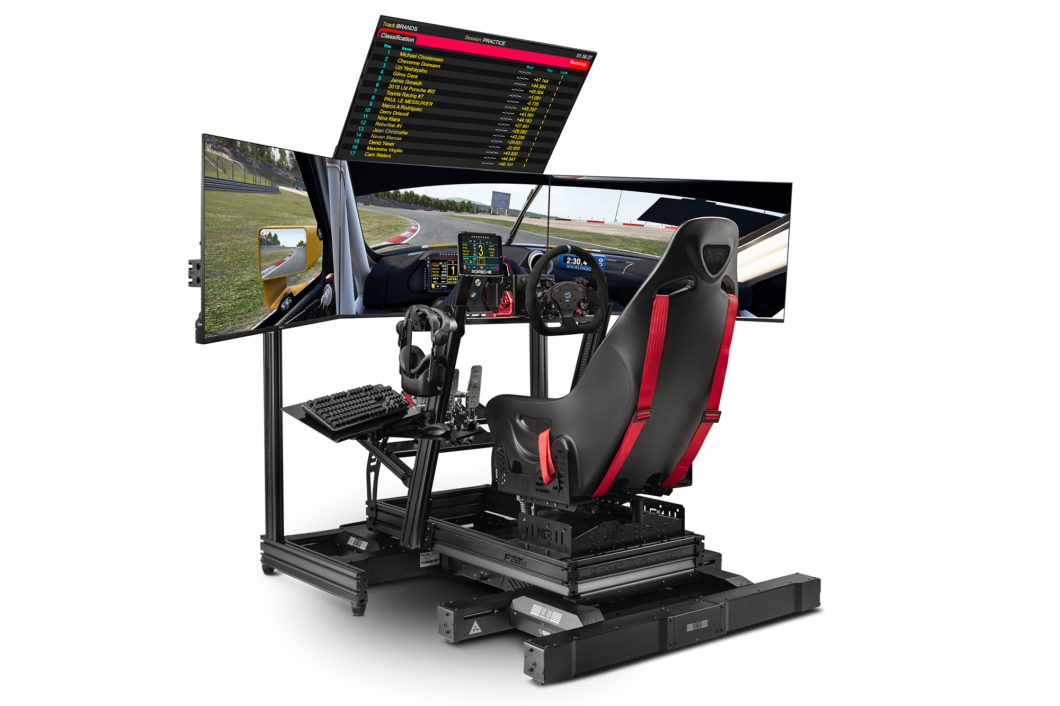 ELITE QUAD MONITOR STAND CARBON GREY