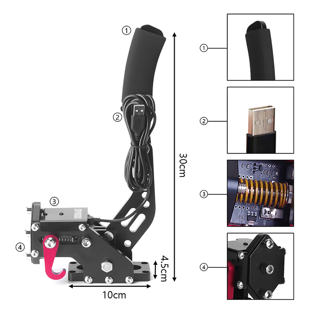 Spardox SR-BH1 USB Handbrake (PC)