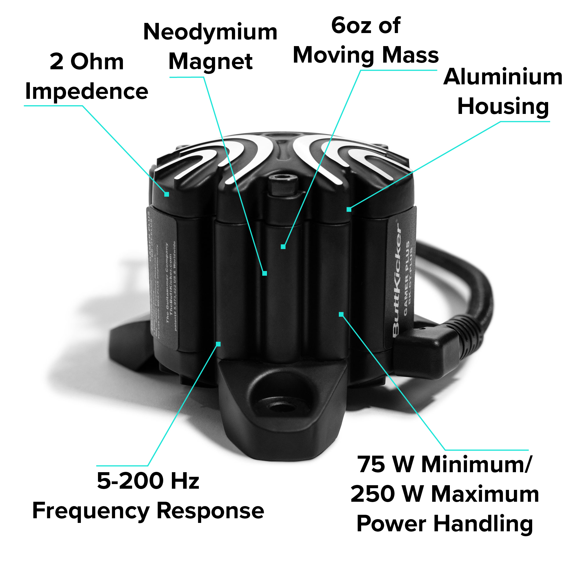 ButtKicker Gamer Plus Haptic Vibration System