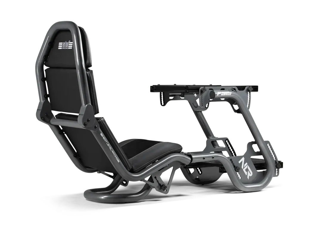 F-GT Pro Formula and GT Racing Simulator Cockpit Grey Edition
