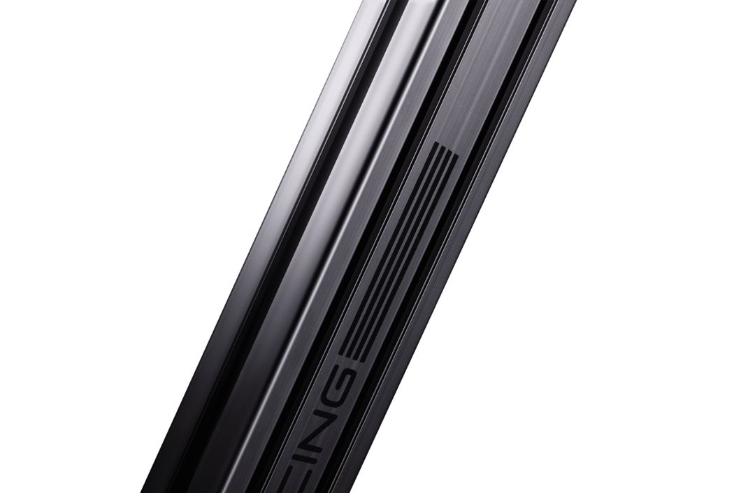 Elite Freestanding Single Monitor Stand Carbon Grey