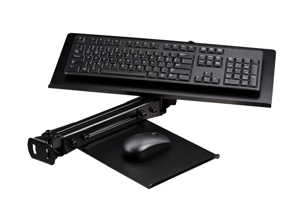 ELITE KEYBOARD AND MOUSE TRAY Black Edition