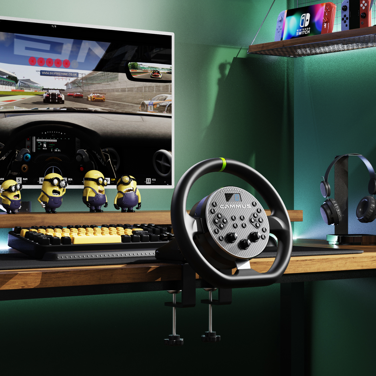Cammus C5 Direct Drive Steering Wheel