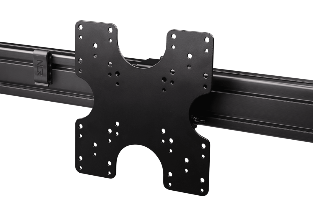 Elite Freestanding Single Monitor Stand Carbon Grey