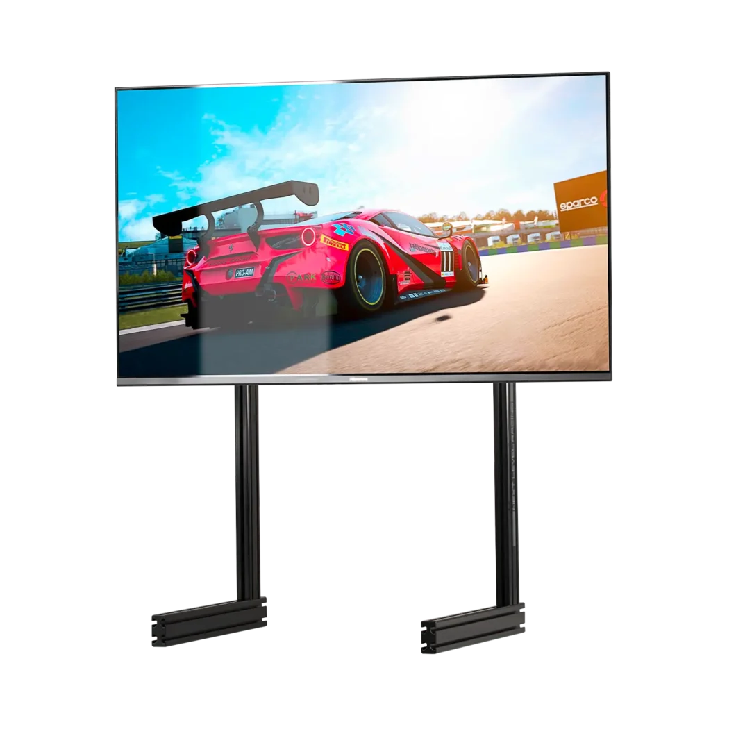 ELITE FREE STANDING SINGLE MONITOR STAND BLACK EDITION
