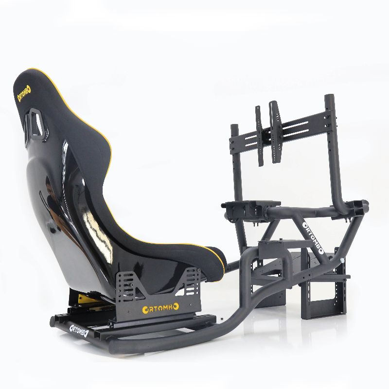 Orthombo APEX PRO F-1/GT Racing Simulator Cockpit (with GTI Seat)