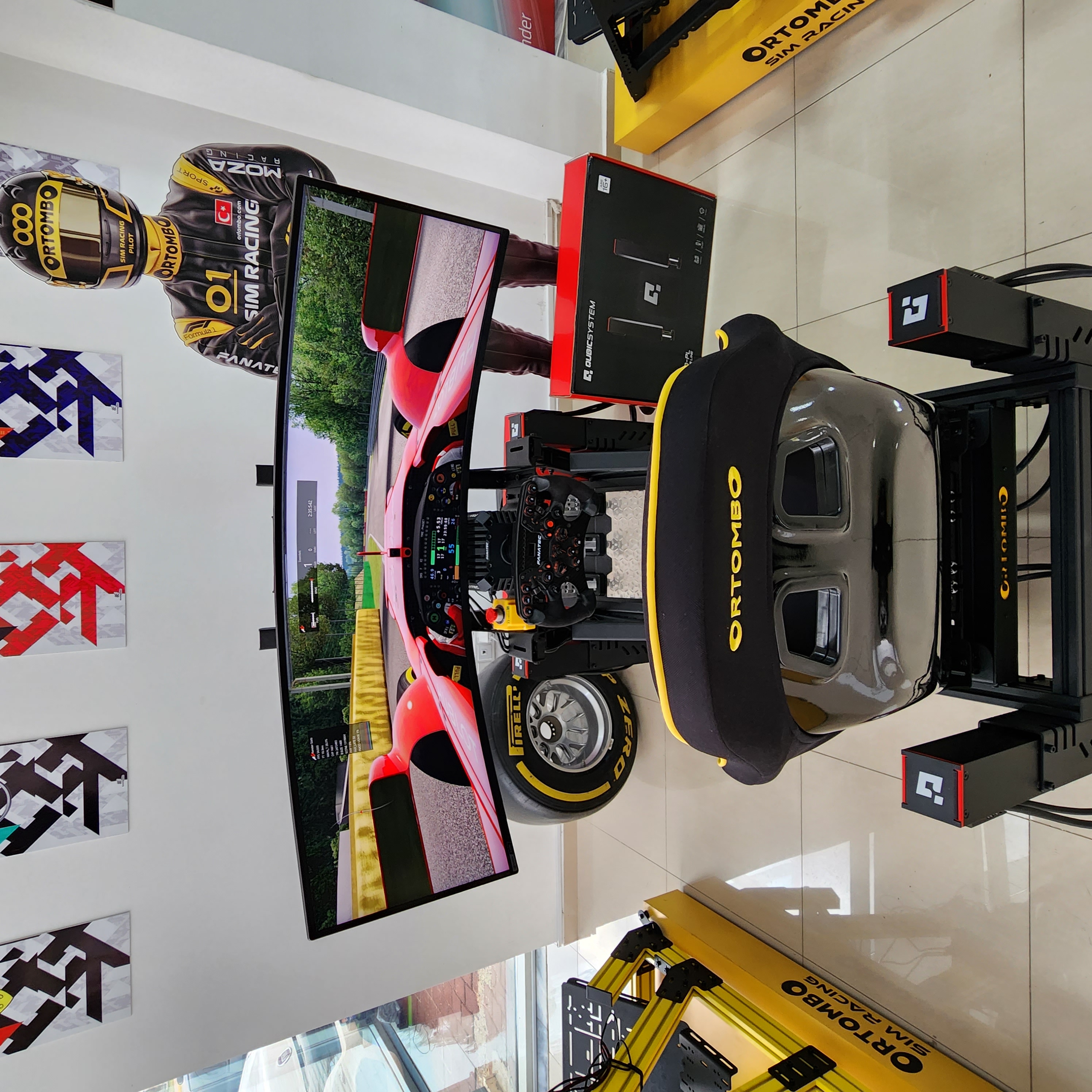 Qubic System QS-220 Motion System – Moving Racing Simulator