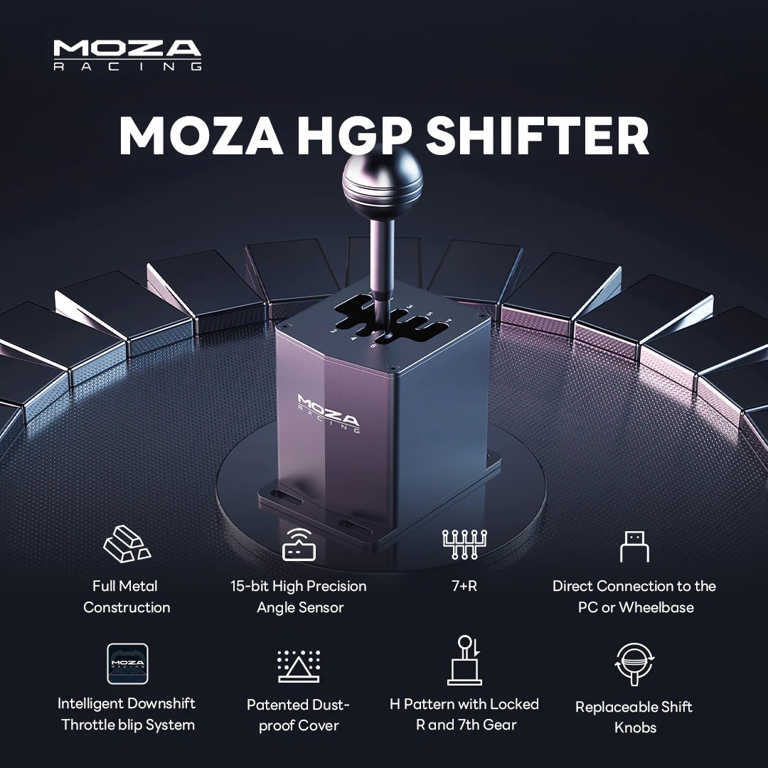 MOZA HGP Shifter – Gear Shifter