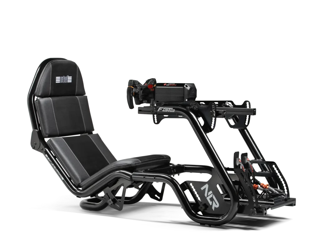 F-GT Pro Formula and GT Racing Simulator Cockpit Black Edition