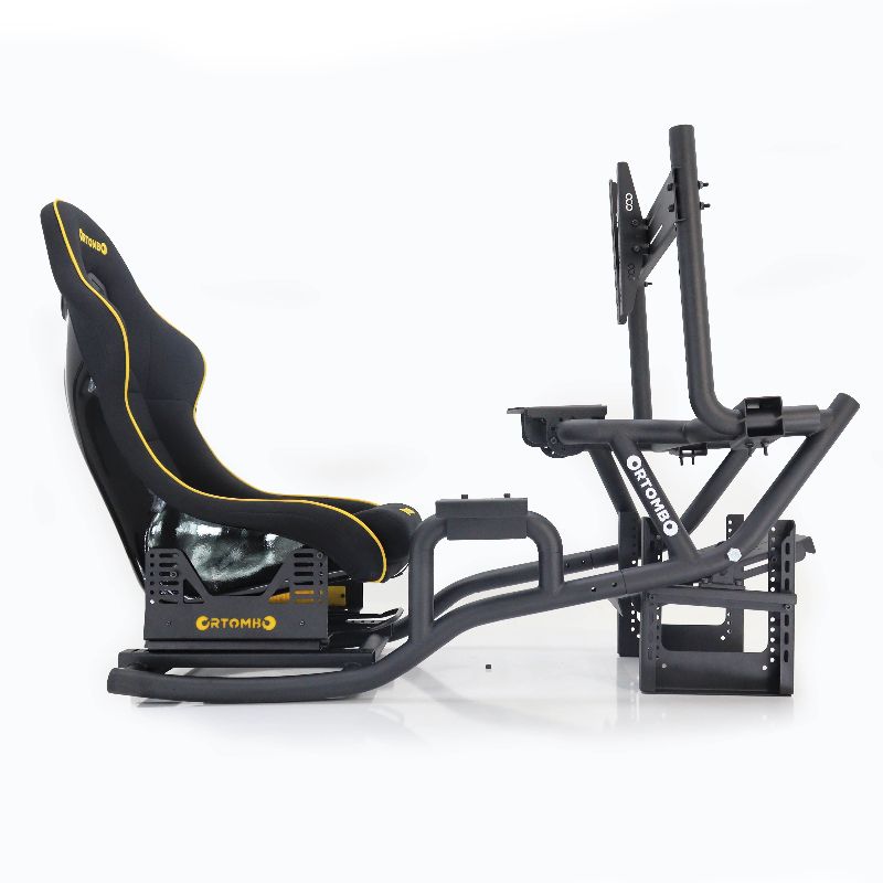 Orthombo APEX PRO F-1/GT Racing Simulator Cockpit (with GTI Seat)