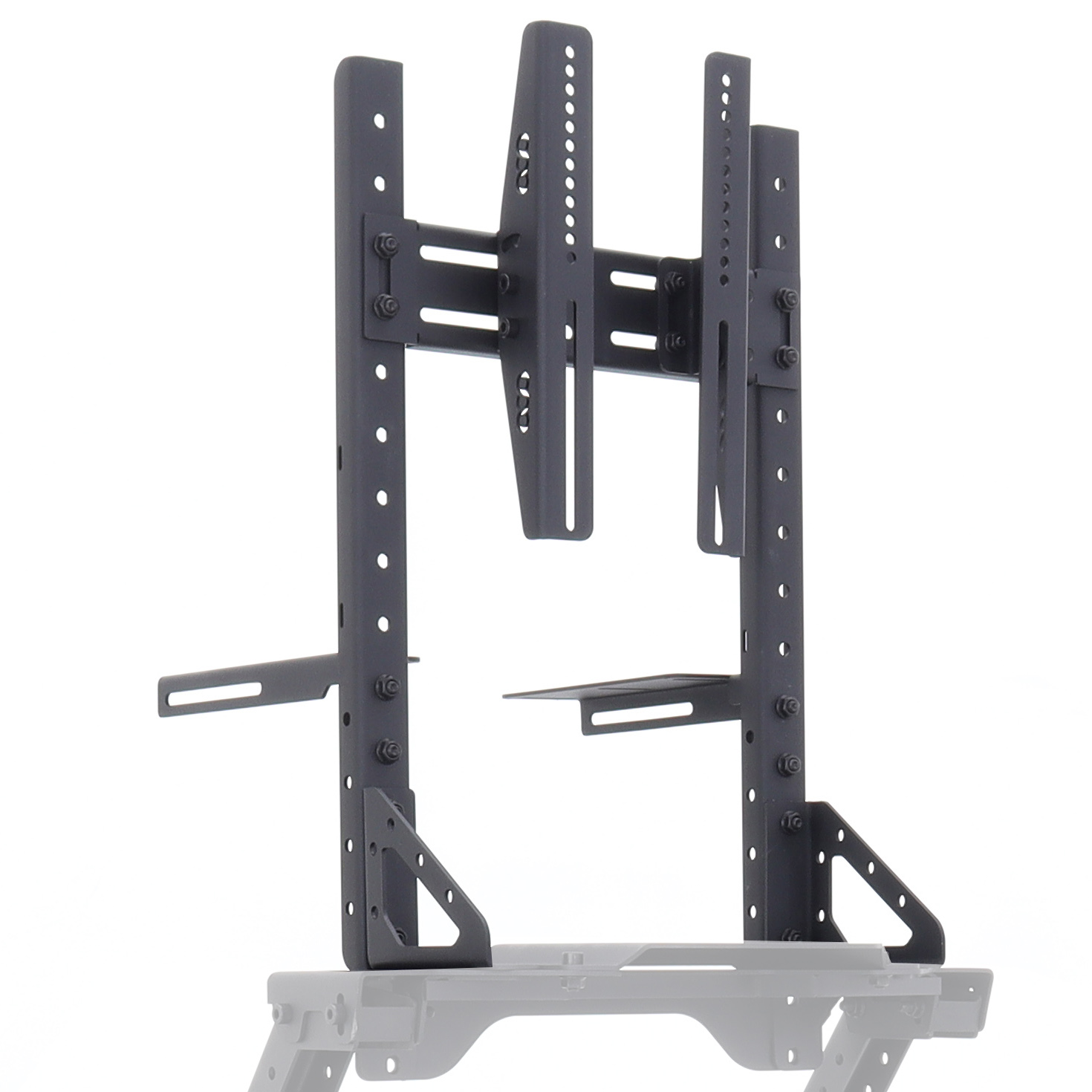 Orthombo Single Monitor Mount V2 – VESA Compatible / Compatible with DD Series, GTR Series, O4 Series, and Podium Series