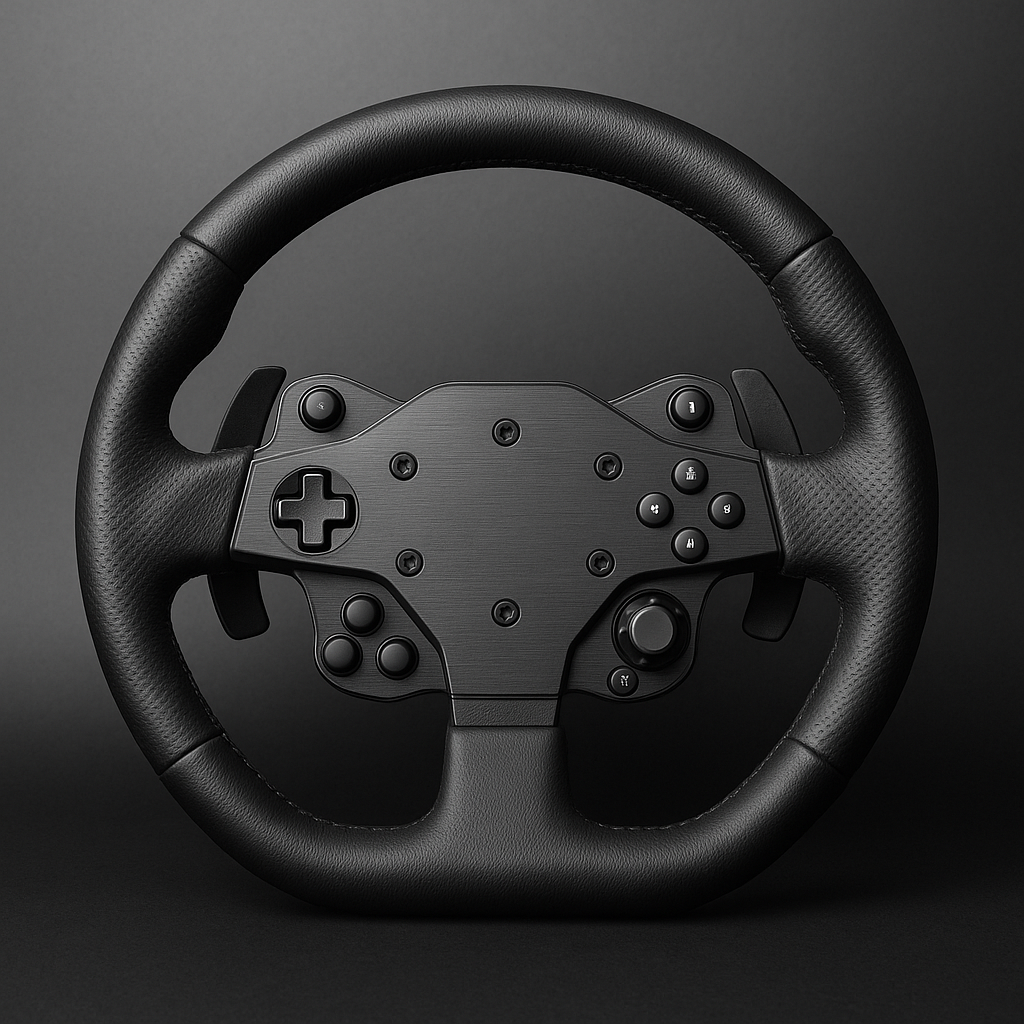 MOZA RS Steering Wheel – Leather Steering Wheel