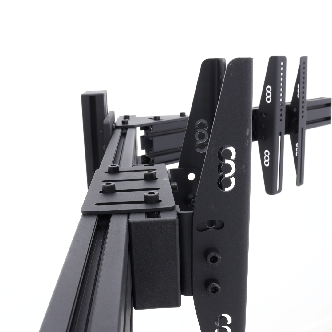 Orthombo Sigma Triple Monitor Mount – VESA Compatible / Monitor & TV Mount