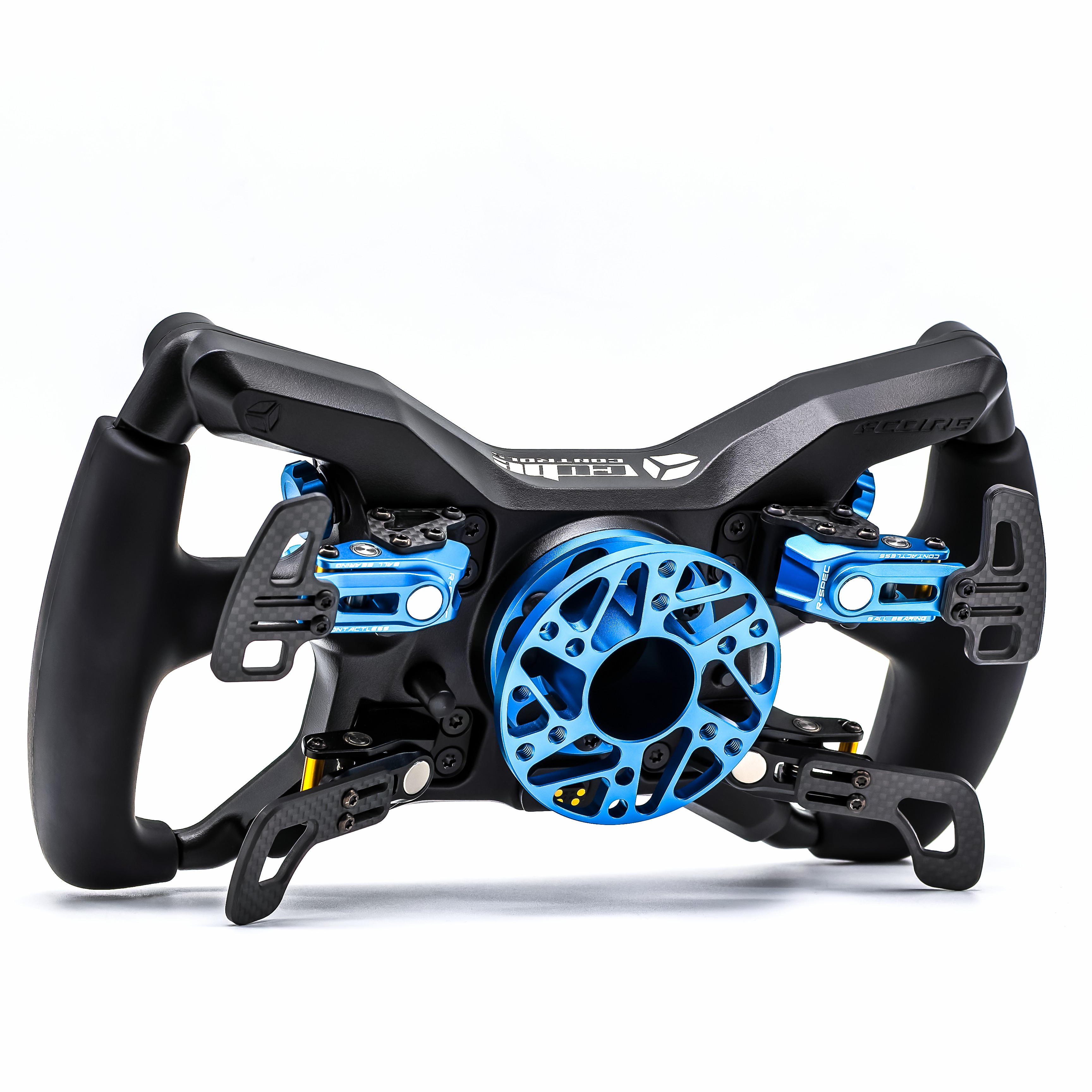 Cube Controls F-Core EVO Formula Blue Steering Wheel