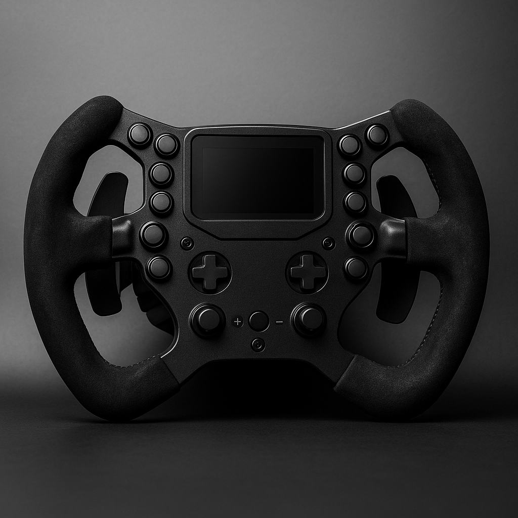 Cube Controls F-Core Evo Formula Black Steering Wheel